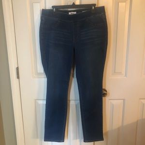 Sonoma women’s pull on skinny jeans sz 14